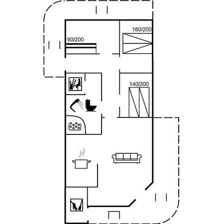 Micke - 3-2km From The Sea By Interhome Сasa de vacaciones *